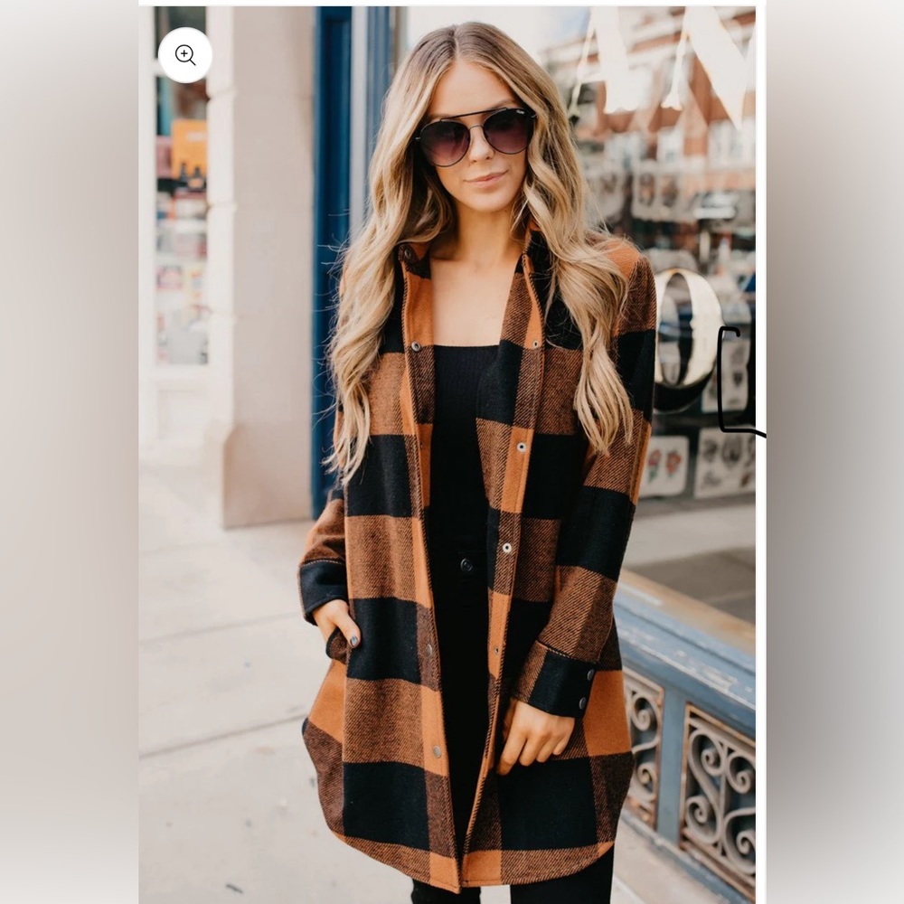 BB Dakota Eldridge Coat it cognac / black